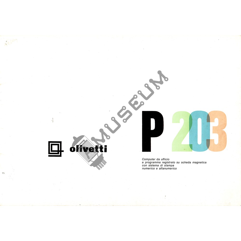 olivetti programma p203